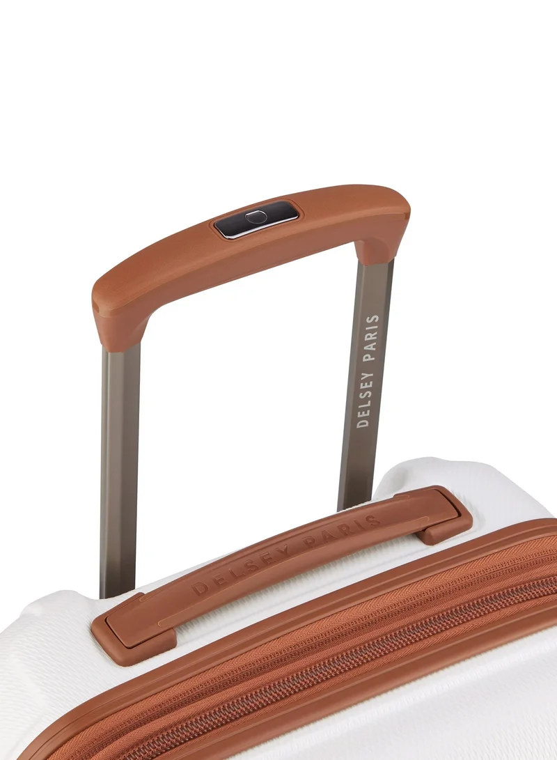 DELSEY Paris Flanerie SE 55 Cm 4 Double Wheeled Expandable Hardside Cabin Luggage Trolley Case -  Champagne